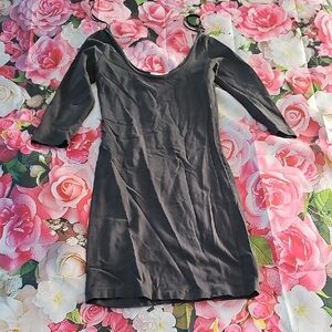 Elegant Dark Grey Dress